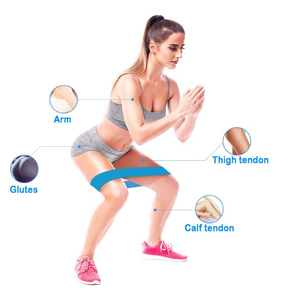 new Resistance Bands Sealing Elastic Booty Sport Bodybuilding Rubber Band For Fitness Gym Leagues Equipment Sports Mini Yoga