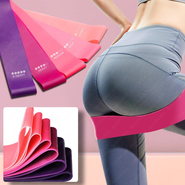 new Resistance Bands Sealing Elastic Booty Sport Bodybuilding Rubber Band For Fitness Gym Leagues Equipment Sports Mini Yoga