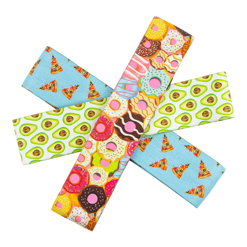 Booty Fabric Resistance Bands Set Hip Exercise Loops Elastic Bands Fitness Gym equipment Sports Legs Glute And Thighs Training