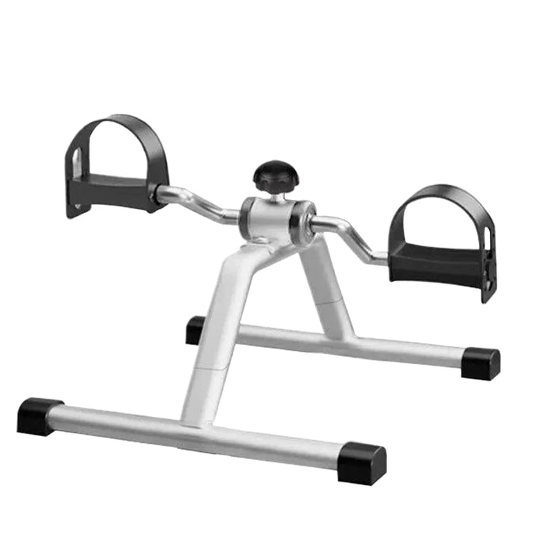 Portable Pedal Exerciser Mini Exercise Bike Adjustable Resistance Mini Bicycle Trainer Non Slip for Indoor Leg Rehabilitation
