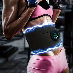 Waist Massager Portable USB Charging Shaper Electric Arm Hip Leg Trainer Weight Loss Shaping Belt Fitness Massager