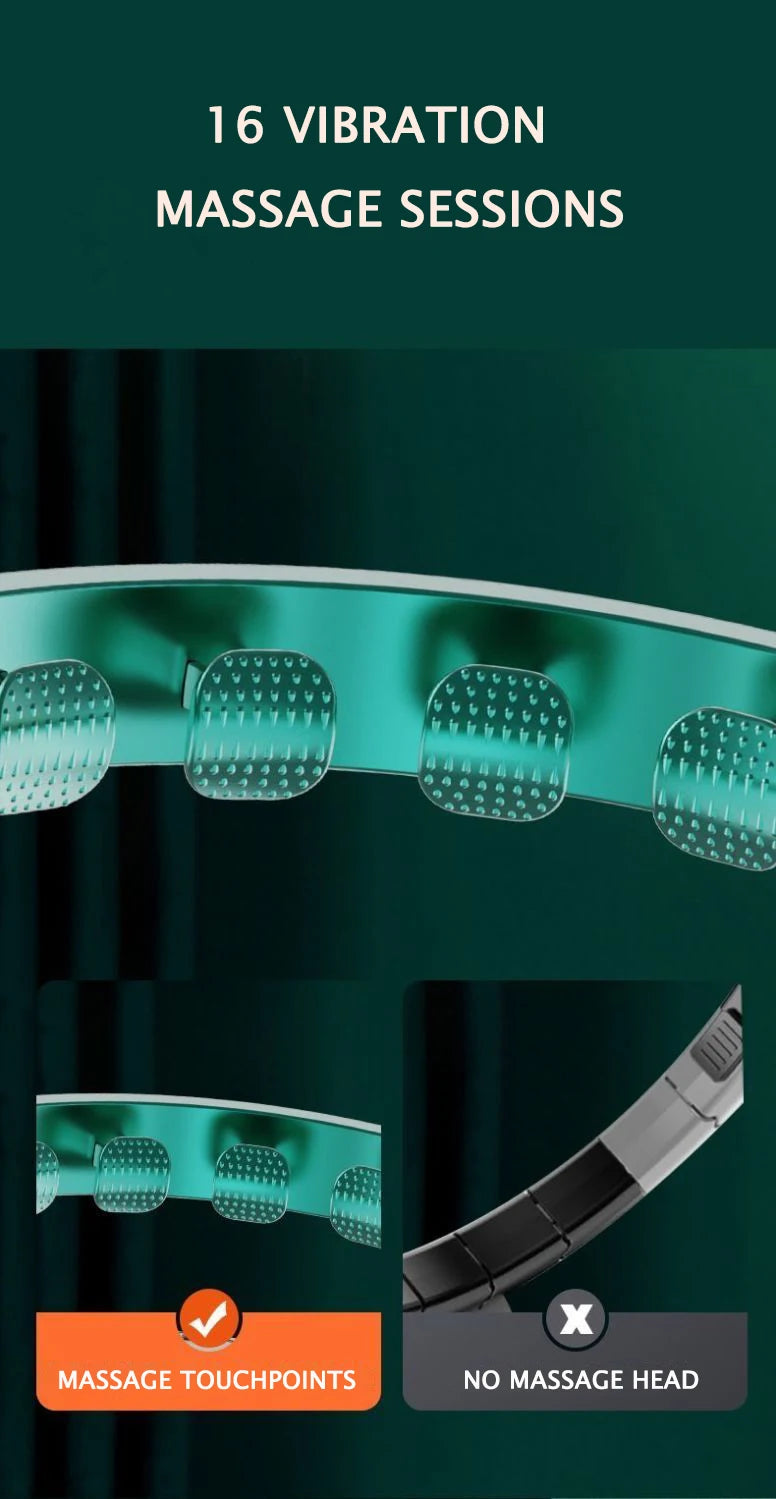 Intelligent Exercise Hoops for Abdominal Tightening, Weight Loss, Waist and Belly Slimming Without Damaging The Waist