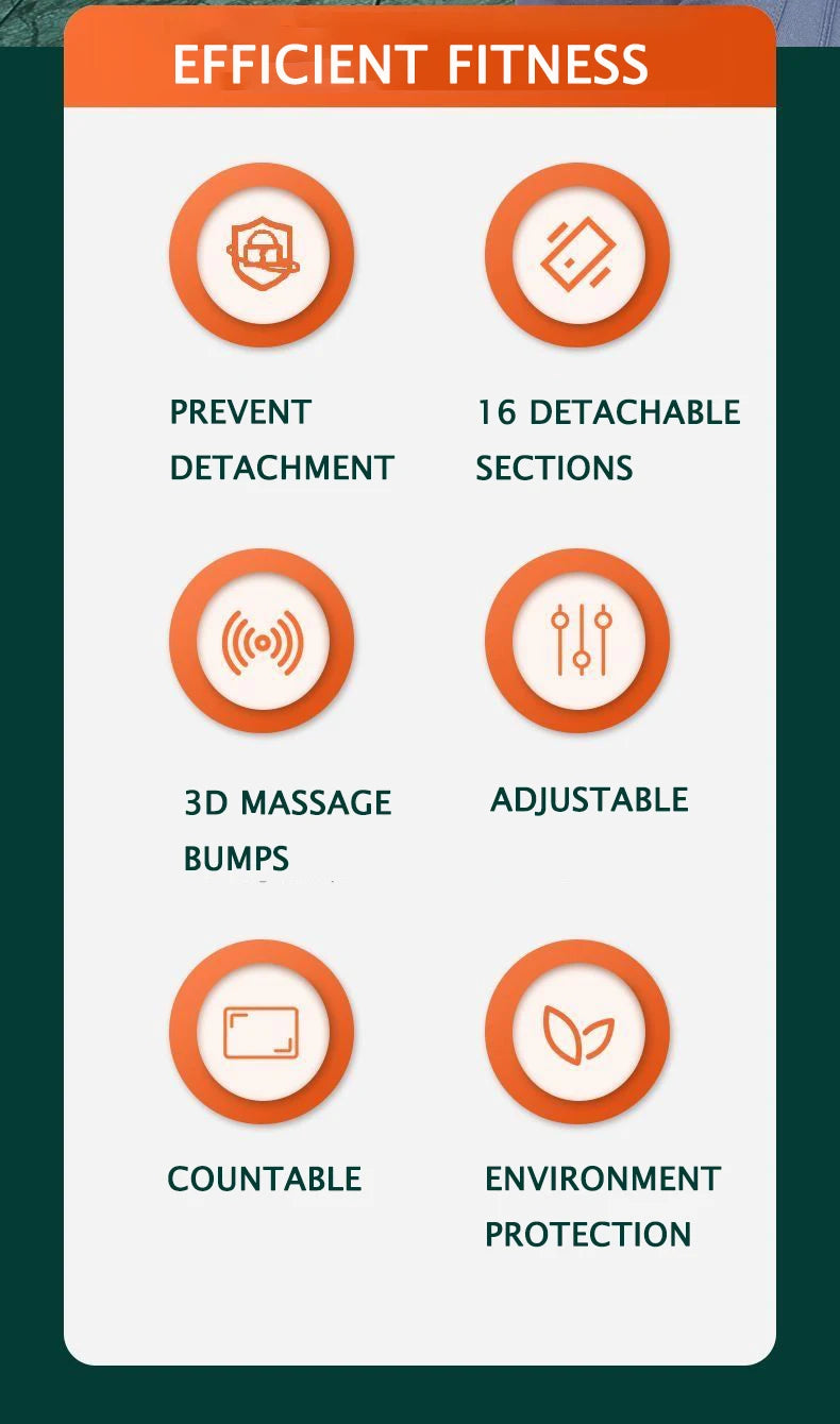 Intelligent Exercise Hoops for Abdominal Tightening, Weight Loss, Waist and Belly Slimming Without Damaging The Waist