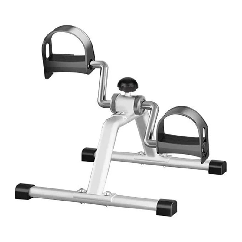 Portable Pedal Exerciser Mini Exercise Bike Adjustable Resistance Mini Bicycle Trainer Non Slip for Indoor Leg Rehabilitation