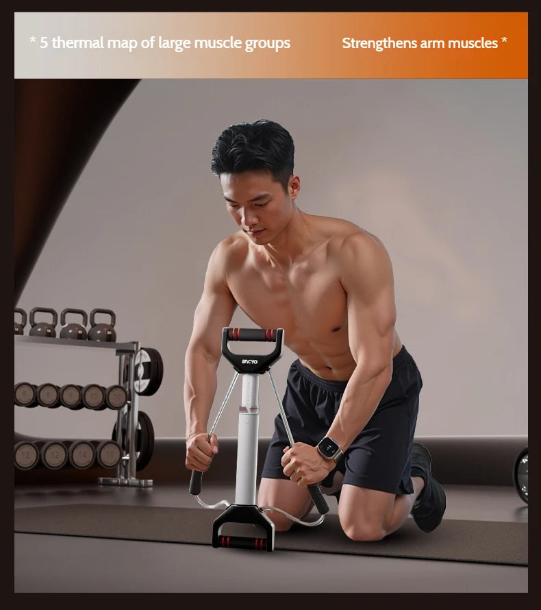 2025 Adjustable Muscle Trainer Full Body Resistance Bands for Men Women Home Travel Core ABS Glutes Workout Equipment