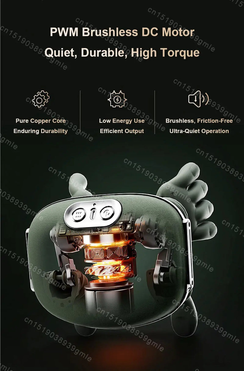 Electric Neck and Shoulder Massager Cervical Spine Massager Trapezius Kneading Muscles Heated Back Massagers Pillow Relaxation