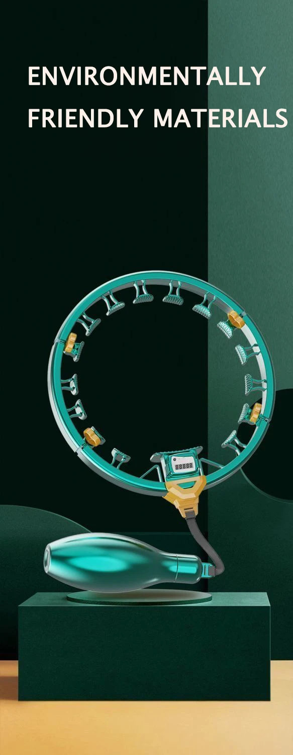Intelligent Exercise Hoops for Abdominal Tightening, Weight Loss, Waist and Belly Slimming Without Damaging The Waist