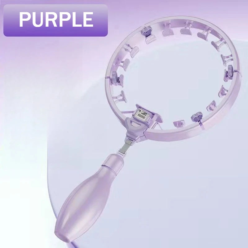 Intelligent Exercise Hoops for Abdominal Tightening, Weight Loss, Waist and Belly Slimming Without Damaging The Waist