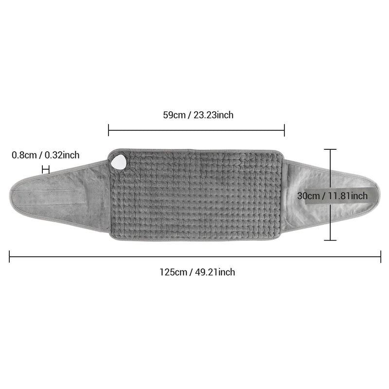 Electric Heating Waist Belt Warm Thermal Pad Office Home Temperature Control Waist Belt Warming Back Hand Warmer