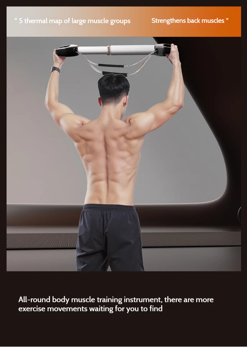 2025 Adjustable Muscle Trainer Full Body Resistance Bands for Men Women Home Travel Core ABS Glutes Workout Equipment