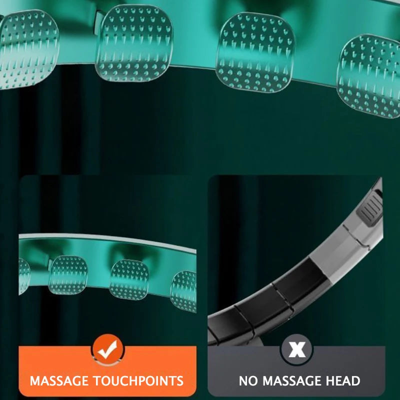 Intelligent Exercise Hoops for Abdominal Tightening, Weight Loss, Waist and Belly Slimming Without Damaging The Waist