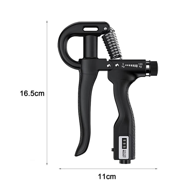 5-120Kg Handgrip Gym Fitness Men Adjustable Finger Heavy Exerciser Strength for Muscle Recovery Hand Gripper Trainer